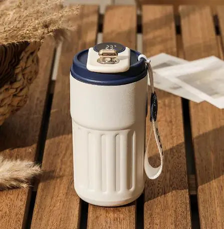 Stainless Steel Vacuum Mug - With Temperature Control